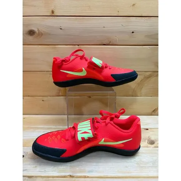 New Nike Zoom Rival SD 2 Throwing Shoes Bright Crimson FZ9665-600 Mens 5.5 / W 7 - Picture 2 of 6